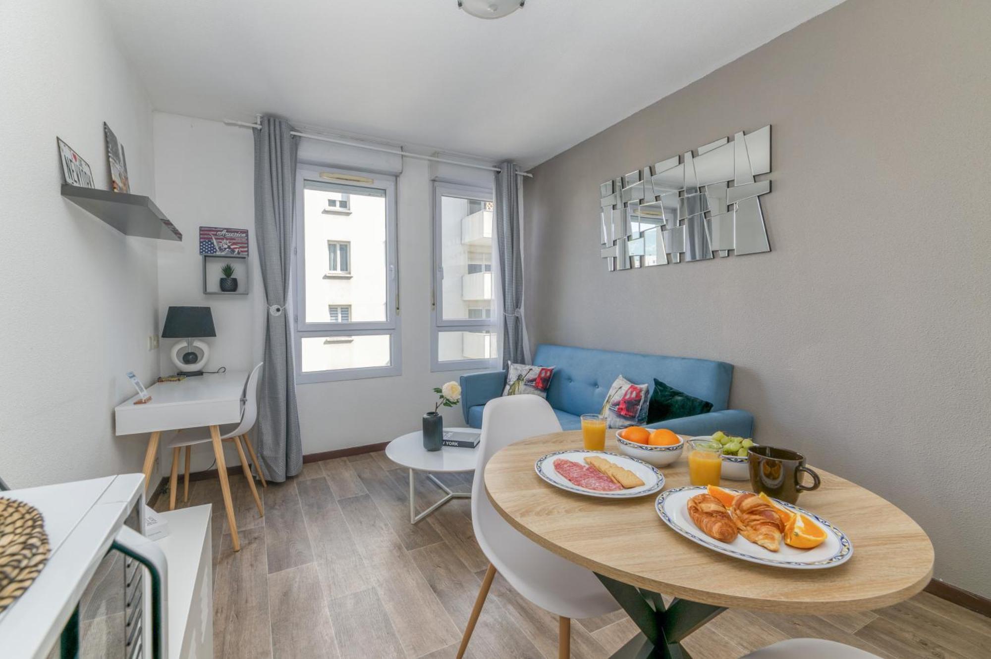 R'Apparts T2 Le New York Grenoble Exteriör bild